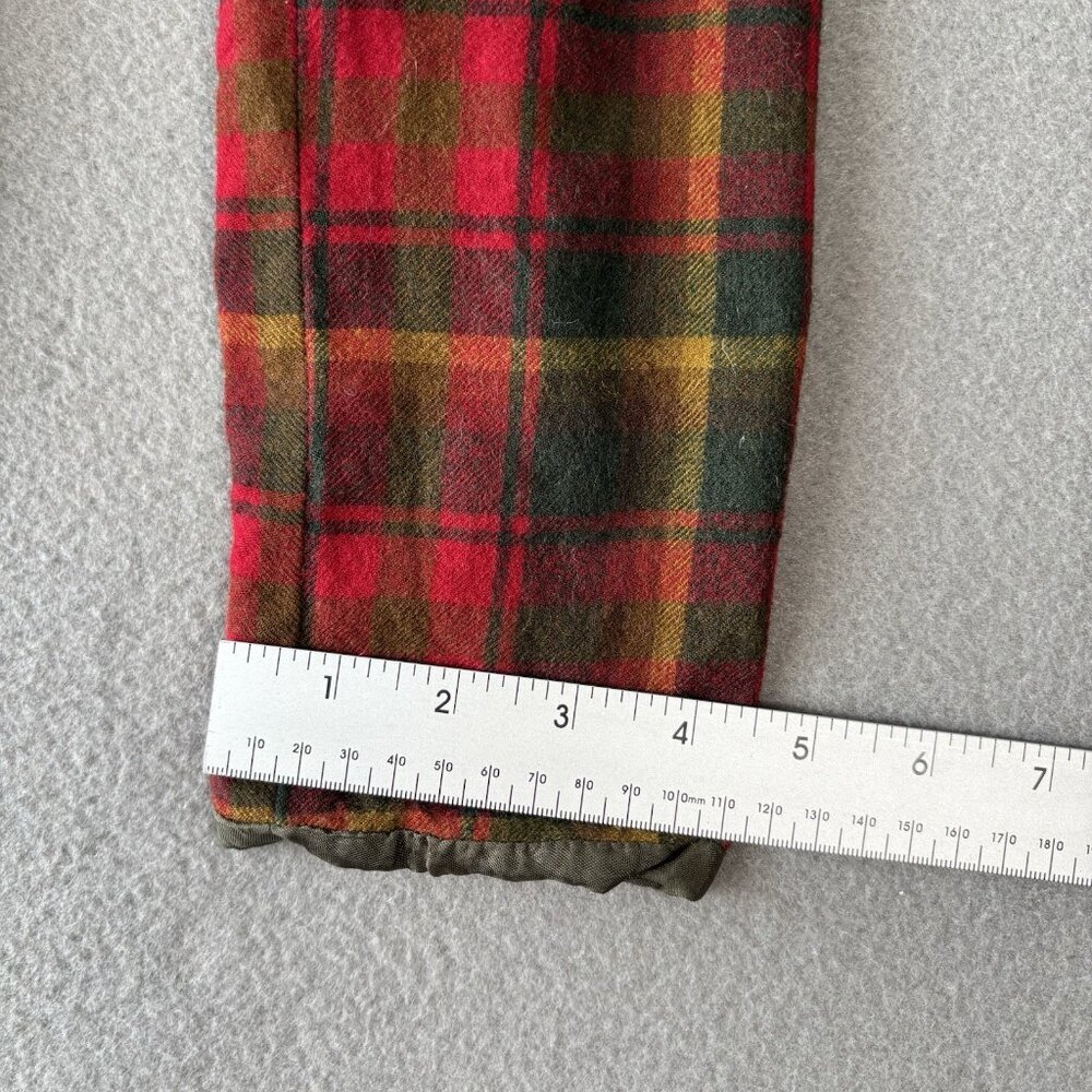 Vintage Highland Queen Plaid Blazer Youth M Wool Tartan Academia Irish Christmas - Picture 11 of 13